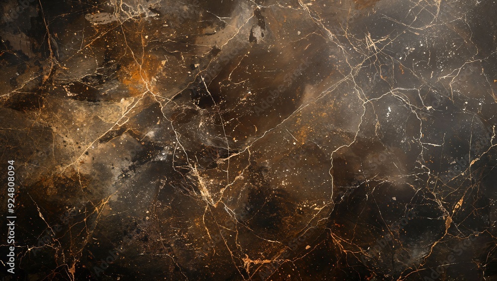 An Intriguing Surface of Rich Black and Gold: Explore the Depths of Texture and Color in a Dynamic Artwork That Captivates the Senses and Evokes Mystique and Beauty. An Intriguing Surface of Rich Black and Gold: Explore the Depths of Texture and Color in a Dynamic Artwork That Captivates the Senses and Evokes Mystique and Beauty.
