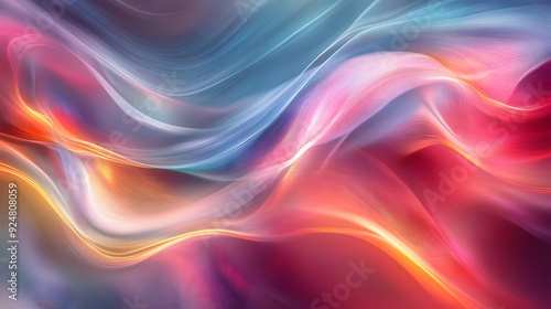 Wallpaper Mural 29. Fluid, swirling patterns of light and color with a translucent, ethereal quality Torontodigital.ca