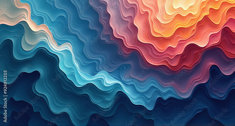 abstract background with waves abstract background with waves