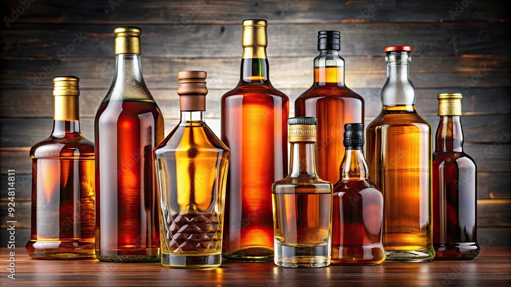 Various whisky bottles with labels , alcohol, beverage, drink, spirits, distillery, collection, whiskey, liquor, glass Various whisky bottles with labels , alcohol, beverage, drink, spirits, distillery, collection, whiskey, liquor, glass