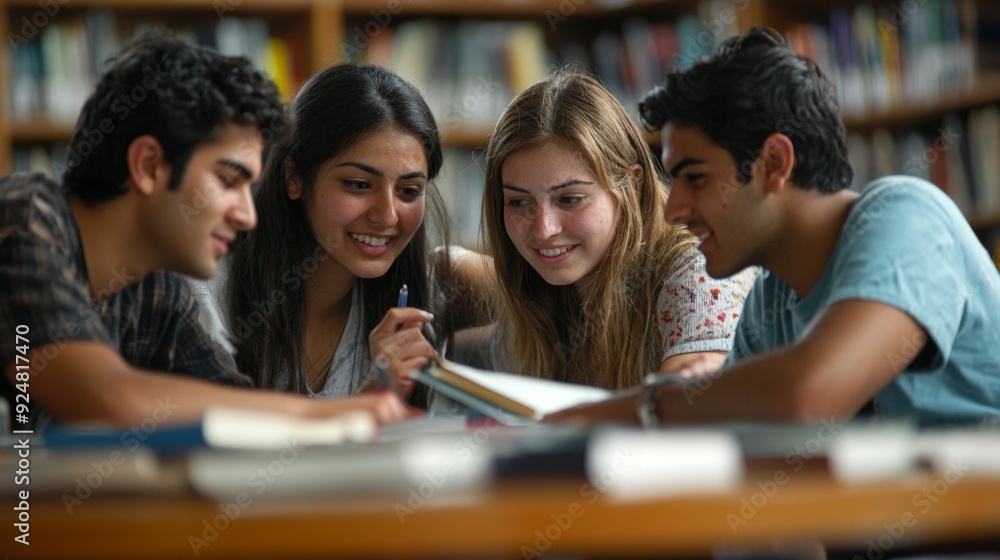 Diverse group of students Diverse group of students