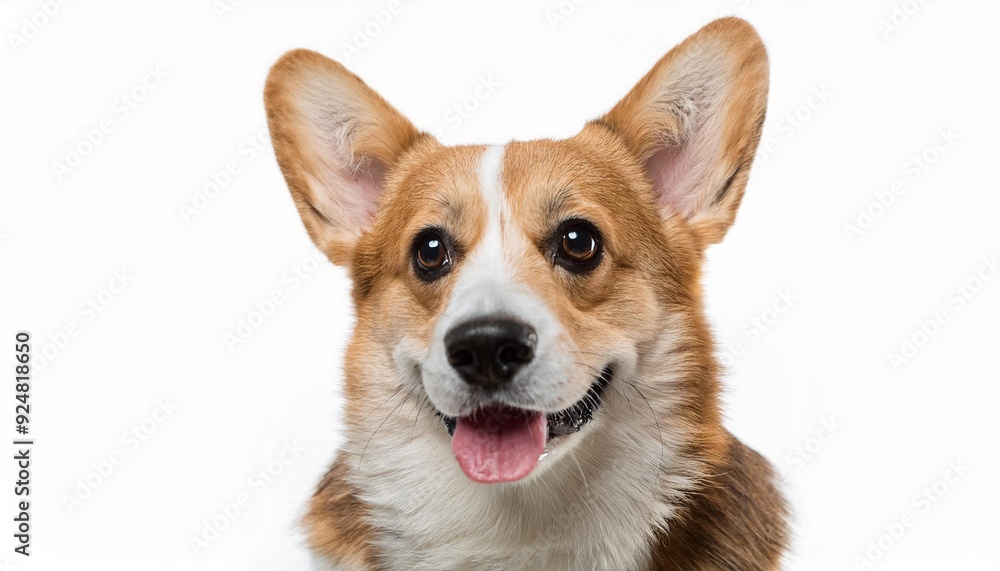 ウェルシュ・コーギー・ペンブロークのポートレート(Welsh Corgi Pembroke portrait on white background)
ウェルシュ・コーギー・ペンブロークのポートレート(Welsh Corgi Pembroke portrait on white background)