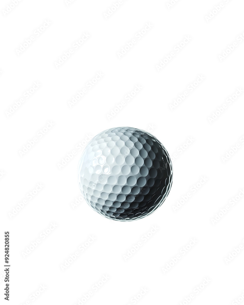 Striking Golf Ball Underwater with Splashing Water Striking Golf Ball Underwater with Splashing Water