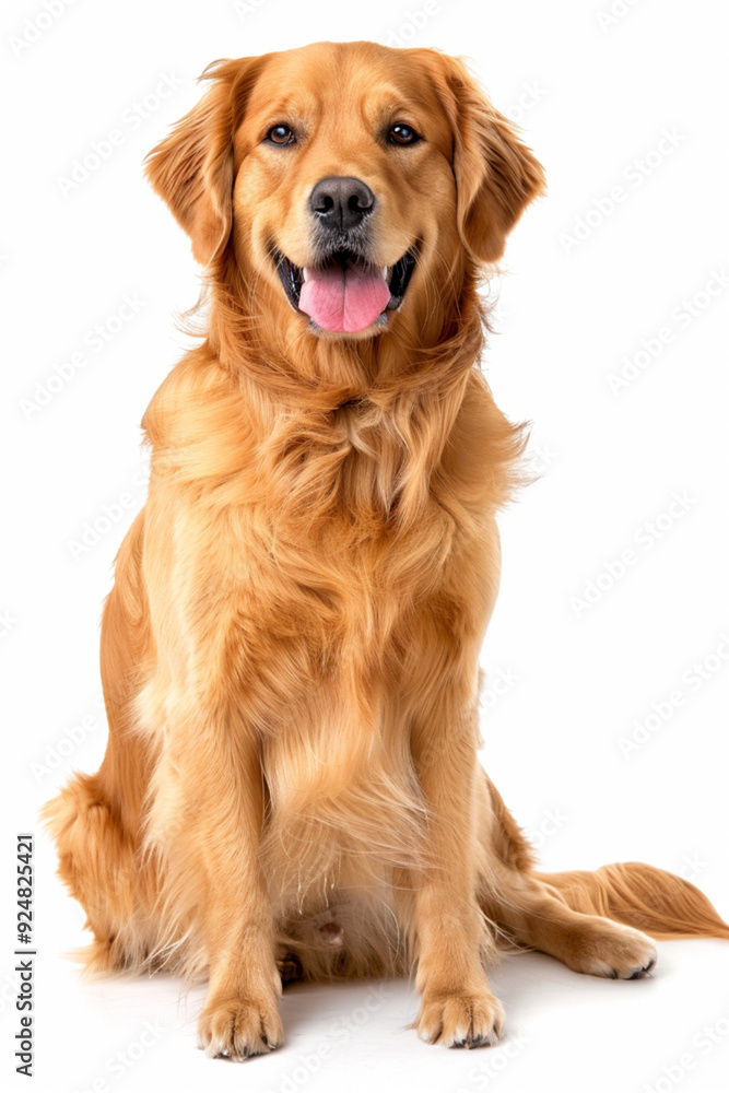 Golden retriever puppy isolated on white Golden retriever puppy isolated on white