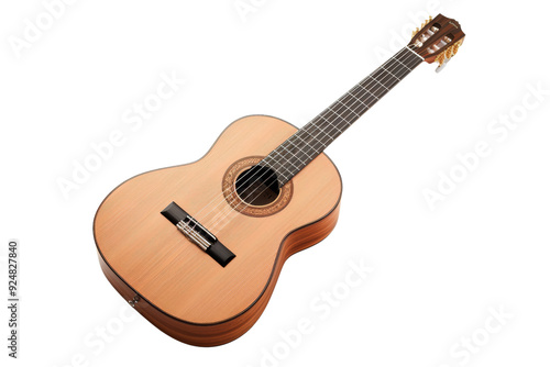 High-quality acoustic guitar, beautifully crafted with a natural wood finish. Perfect for musicians, music lovers, and guitar enthusiasts.