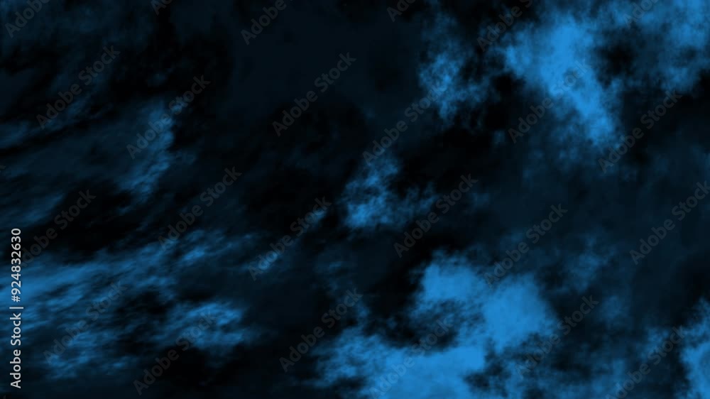 Blue smoke swirling in front of a dark background. Ideal for adding a mysterious or dramatic touch to graphic designs halloween. Blue smoke swirling in front of a dark background. Ideal for adding a mysterious or dramatic touch to graphic designs halloween.