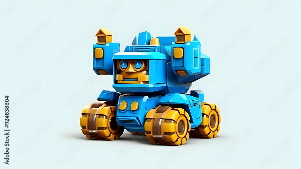 City Car robot toy 3d City Car robot toy 3d