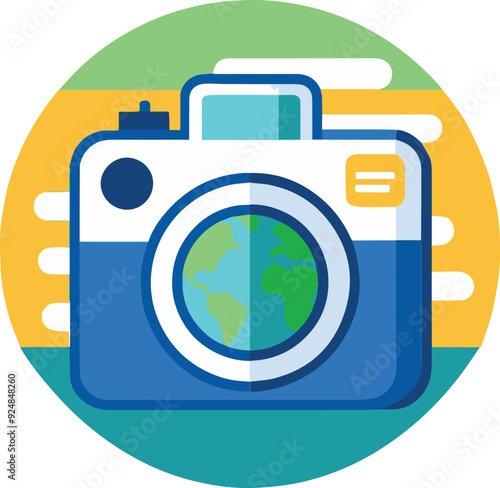 World Photography Day Vector Icon