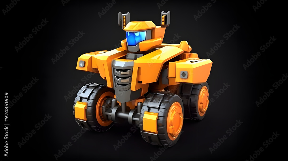 Estate Car robot toy 3d Estate Car robot toy 3d