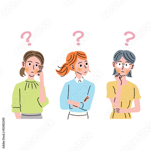 問題_悩む_女性