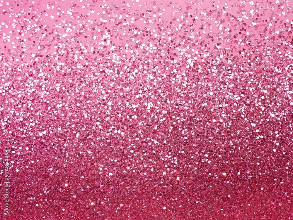 Obraz premium pink ombre glitter background