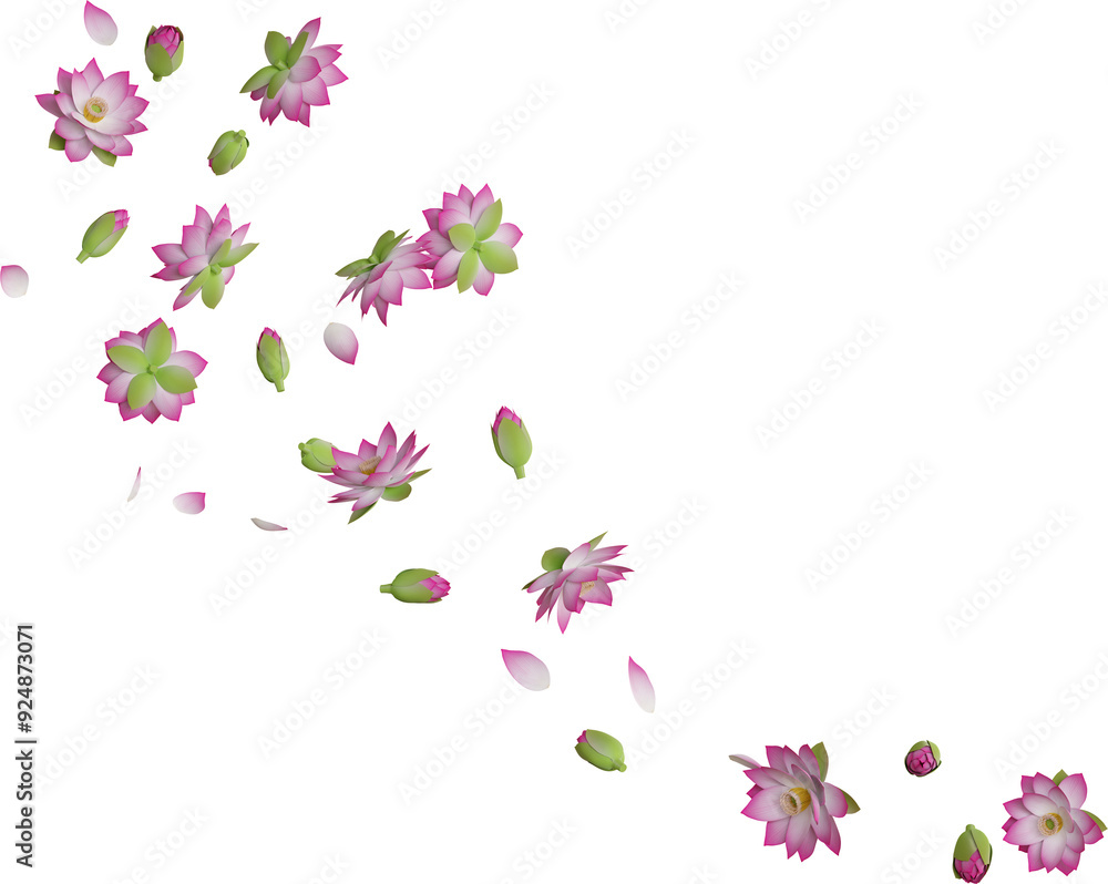 custom made wallpaper toronto digitalfalling pink lotus flower