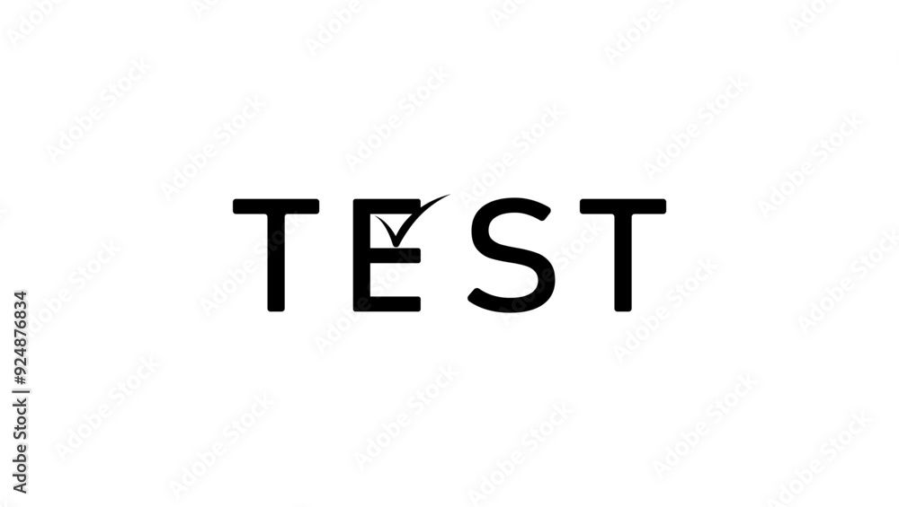 test emblem, black isolated silhouette test emblem, black isolated silhouette