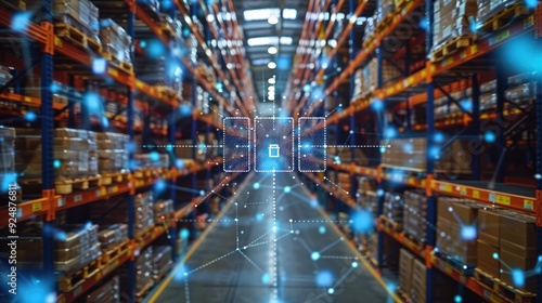 Wallpaper Mural Warehouse Automation and Digital Transformation Torontodigital.ca