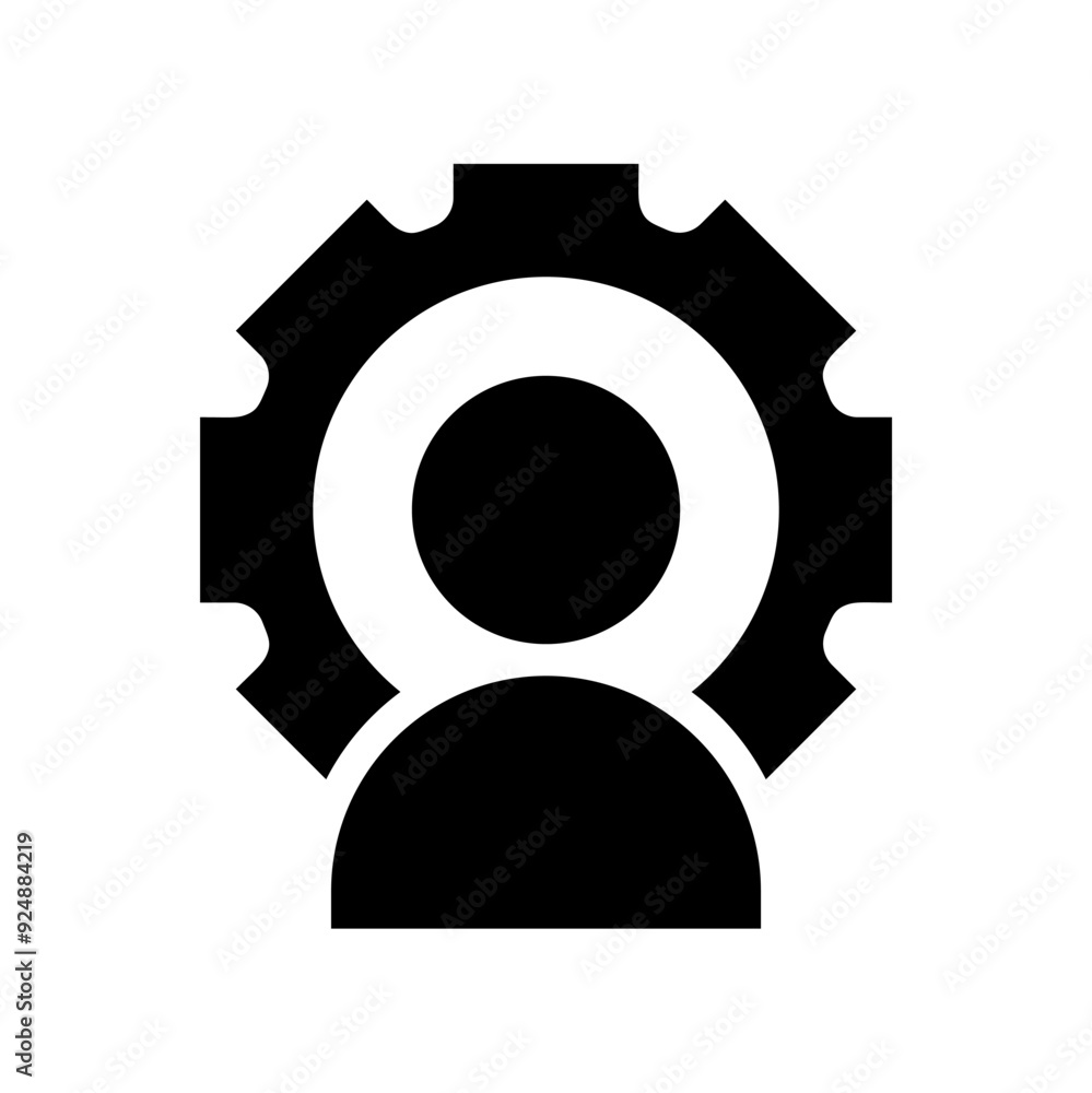 customer management icon. vector isolated on white background, simple and modern design. customer management icon. vector isolated on white background, simple and modern design.