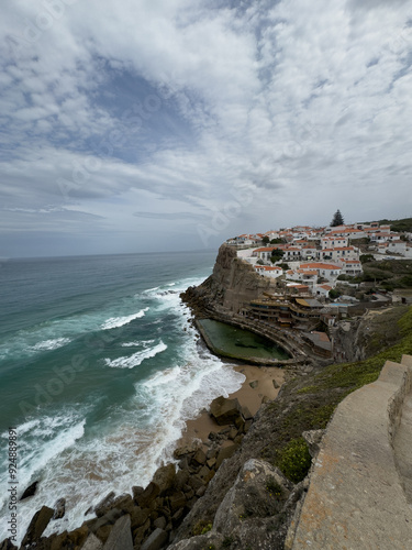 Coastal Town on a Clifftop