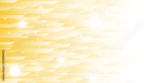 光の輝きのあるゴールドの抽象的な背景