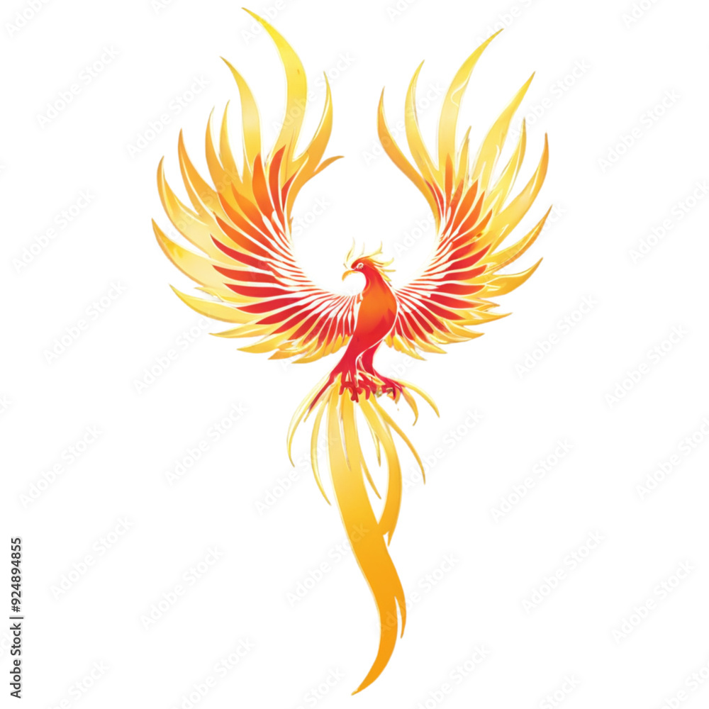 Fototapeta premium silhouette of a angel