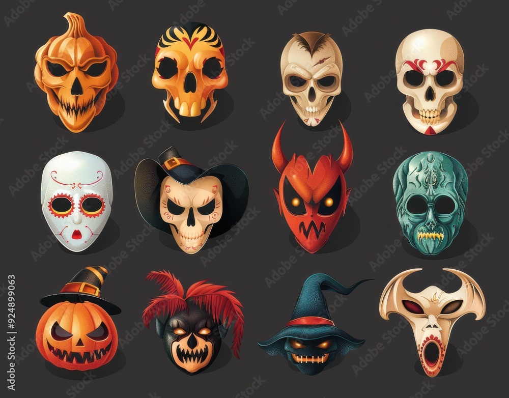 Halloween Masks and Props Halloween Masks and Props