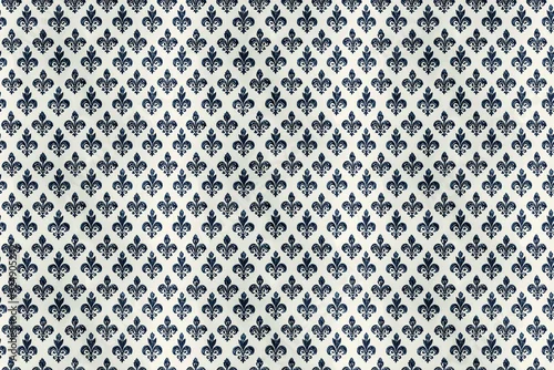 Obraz fleur de lis wallpaper pattern . seamless texture pattern. abstract background