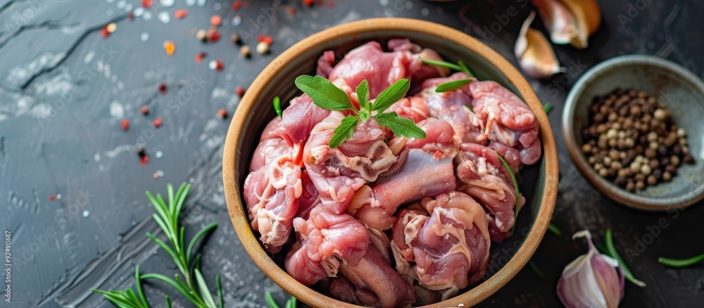 Ideal for preparing bheja fry or bheja masala uncooked goat brain also known as bheja or mutton brain is a common ingredient in Indian cuisine Include in a copy space image Ideal for preparing bheja fry or bheja masala uncooked goat brain also known as bheja or mutton brain is a common ingredient in Indian cuisine Include in a copy space image