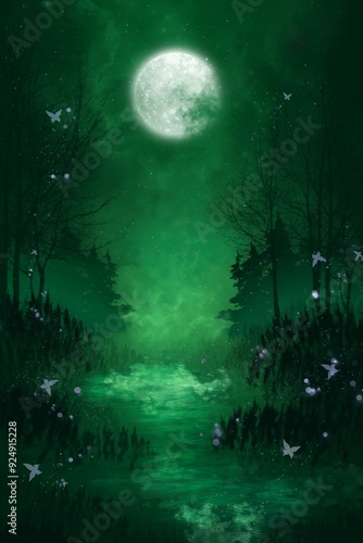 moon and clouds