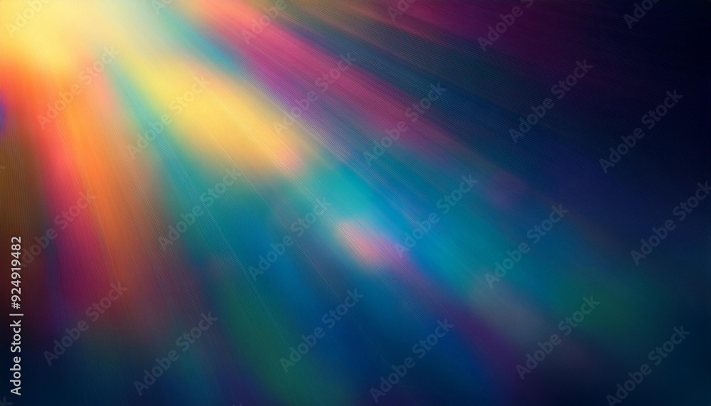 Abstract Vibrant Spectrum. Blurred Rainbow of Dynamic Light Streaks and Soft Glows on a Dark Background, Energy Movement Mystical Atmosphere. Banner Poster Background Wallpaper With Copy Space Abstract Vibrant Spectrum. Blurred Rainbow of Dynamic Light Streaks and Soft Glows on a Dark Background, Energy Movement Mystical Atmosphere. Banner Poster Background Wallpaper With Copy Space