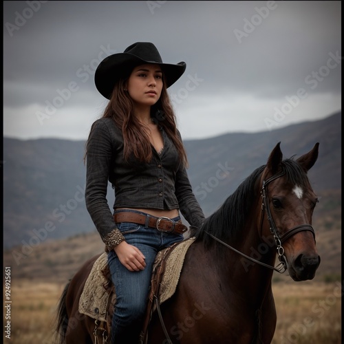 girl with horse