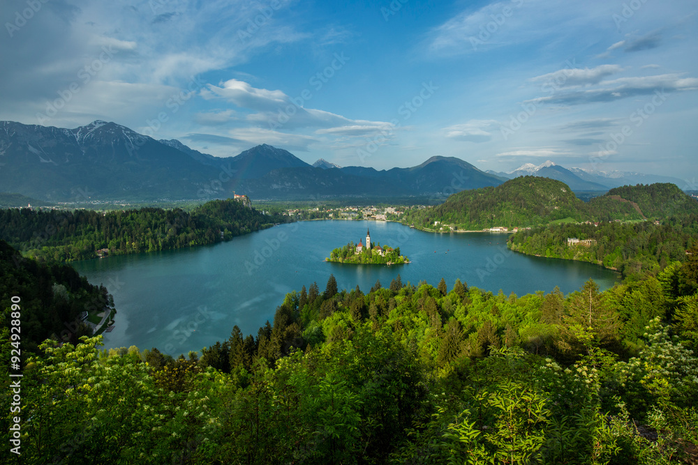 Fototapeta premium Lake Blade, slovenia