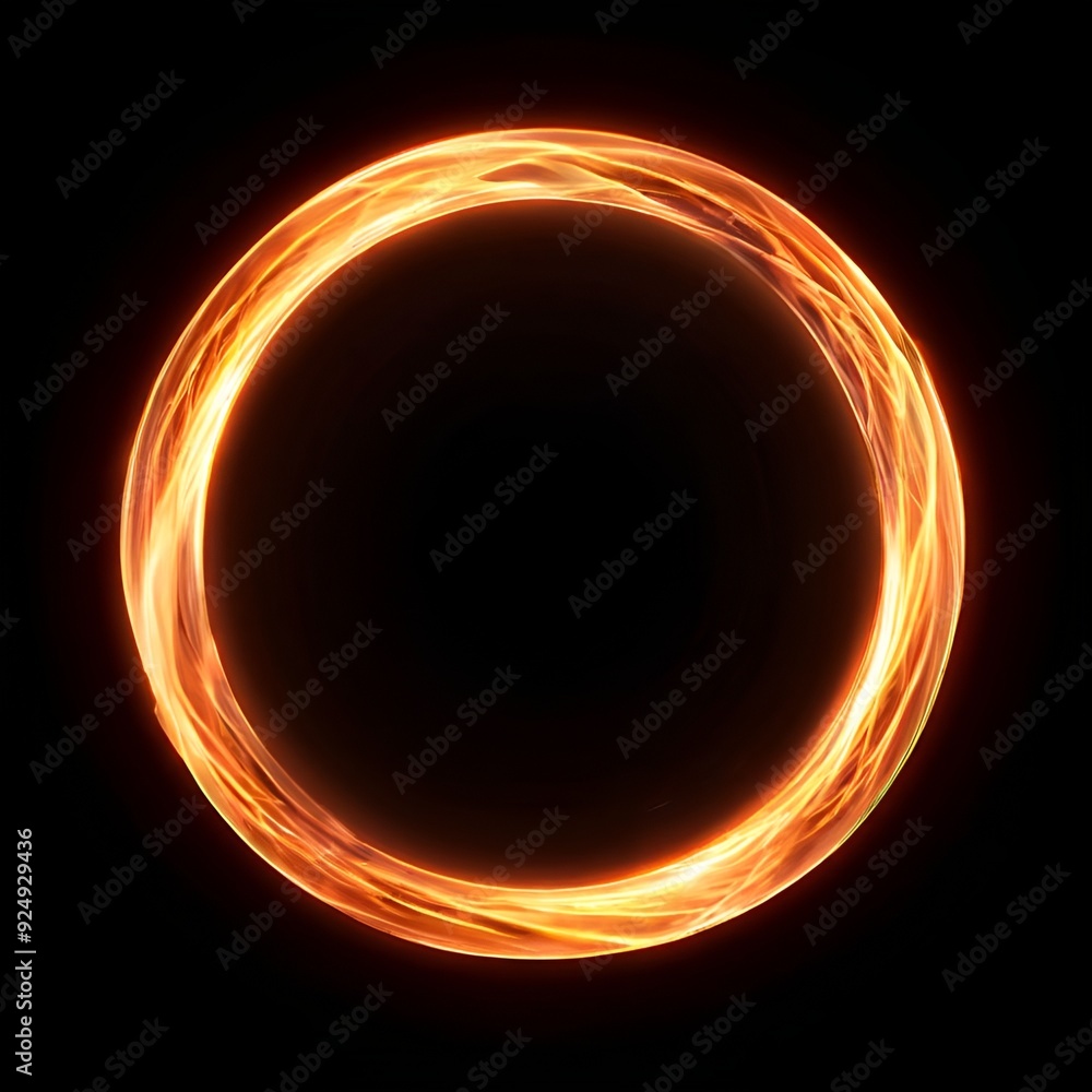 abstract fire circle background abstract fire circle background