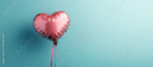Heart shaped balloon with r...