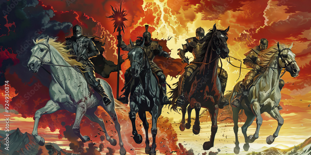 The Four Horsemen Unveiling The Symbols Of The Apocalypse Picture A 