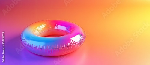 Vibrant inflatable ring aga...