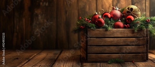 Wooden Crate Filled with Ho...