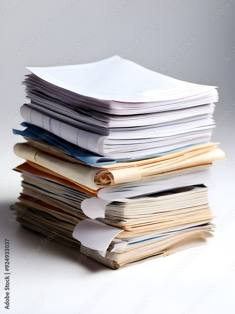 stack of folders stack of folders