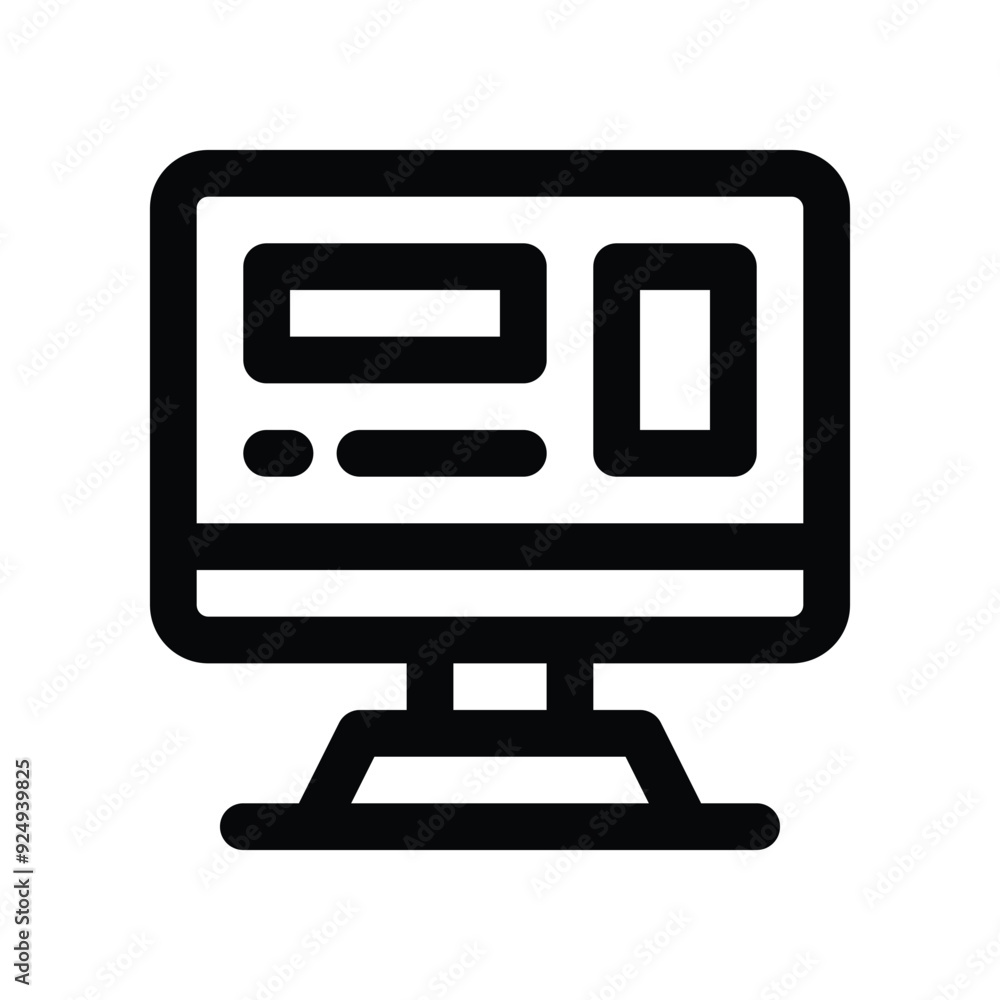 web design icon. vector line icon for your website, mobile, presentation, and logo design. web design icon. vector line icon for your website, mobile, presentation, and logo design.