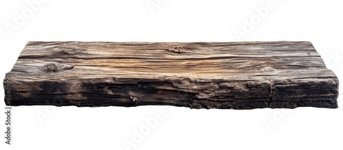 weathered old wood board is...