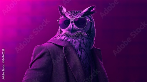 Transform Your Space with Award-Winning 1960s Owl Wallpaper - Perfect for a Stylish Sports Room or Modern Interior Décor!