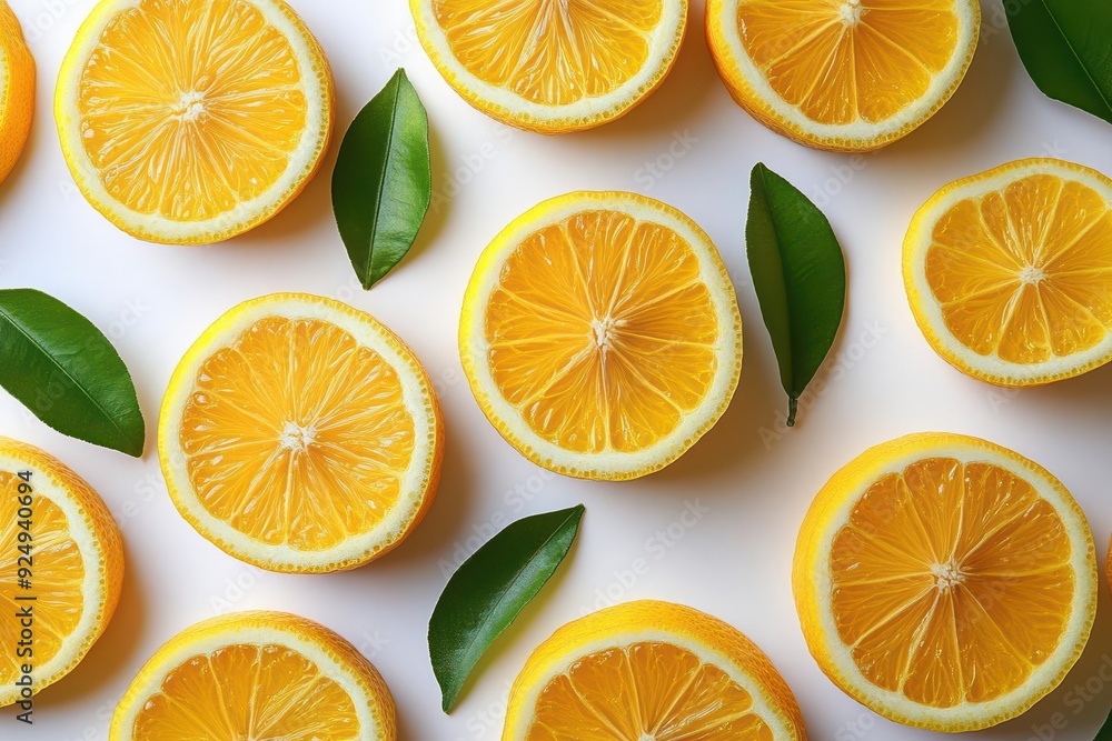 citrus pattern vibrant seamless pattern of lemon slices flat lay design zesty yellow hues white background minimalist style fresh and clean aesthetic for summer themes citrus pattern vibrant seamless pattern of lemon slices flat lay design zesty yellow hues white background minimalist style fresh and clean aesthetic for summer themes