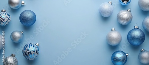 New year s arrangement Blue...