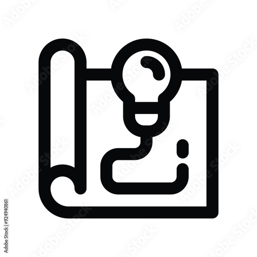prototyping icon. vector line icon for your website, mobile, presentation, and logo design.