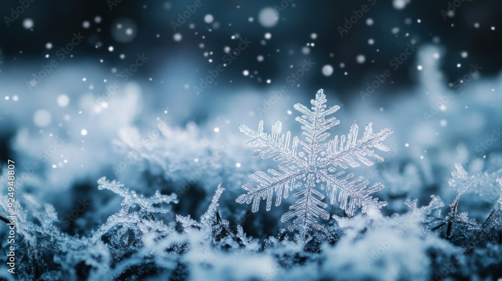 Snowflake in Winter Wonderland Snowflake in Winter Wonderland