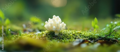 A white fungus that appears...