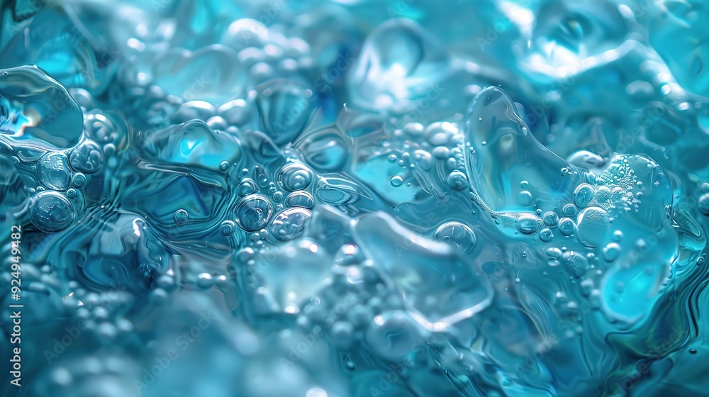 Serene Ocean Scene: Light Blue Ripples of Seawater Gently Lapping Shoreline, Tranquil Beach View Serene Ocean Scene: Light Blue Ripples of Seawater Gently Lapping Shoreline, Tranquil Beach View