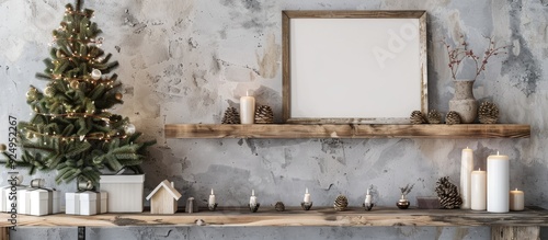 Christmas mockup featuring ...