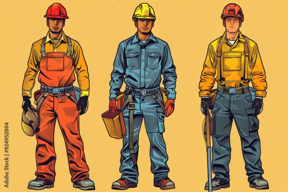 Worker Uniform labor day Worker Uniform labor day