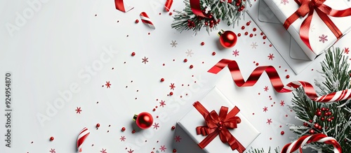 Minimalist festive arrangem...