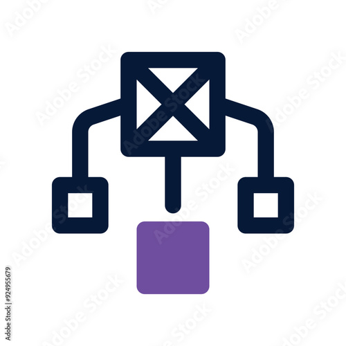 distribute icon. vector dual tone icon for your website, mobile, presentation, and logo design.