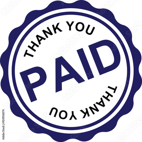 Paid stamp 
