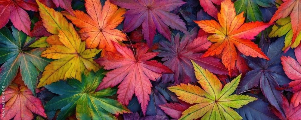 A vibrant collection of autumn leaves in various colors, showcasing the beauty of nature's seasonal transition. A vibrant collection of autumn leaves in various colors, showcasing the beauty of nature's seasonal transition.